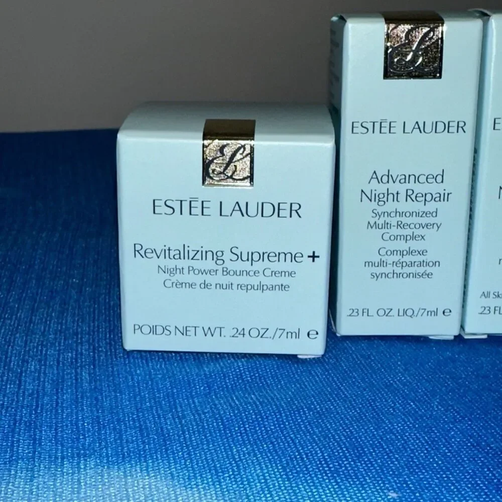 NIB ESTĒE Lauder LOT 3 Advanced Night Repair & 1 Revitalizing Supreme+ Minis